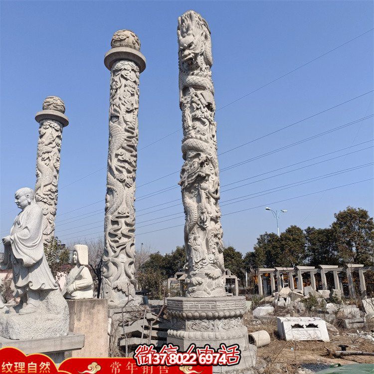 精美石雕文化庭院，欣賞絢麗景觀