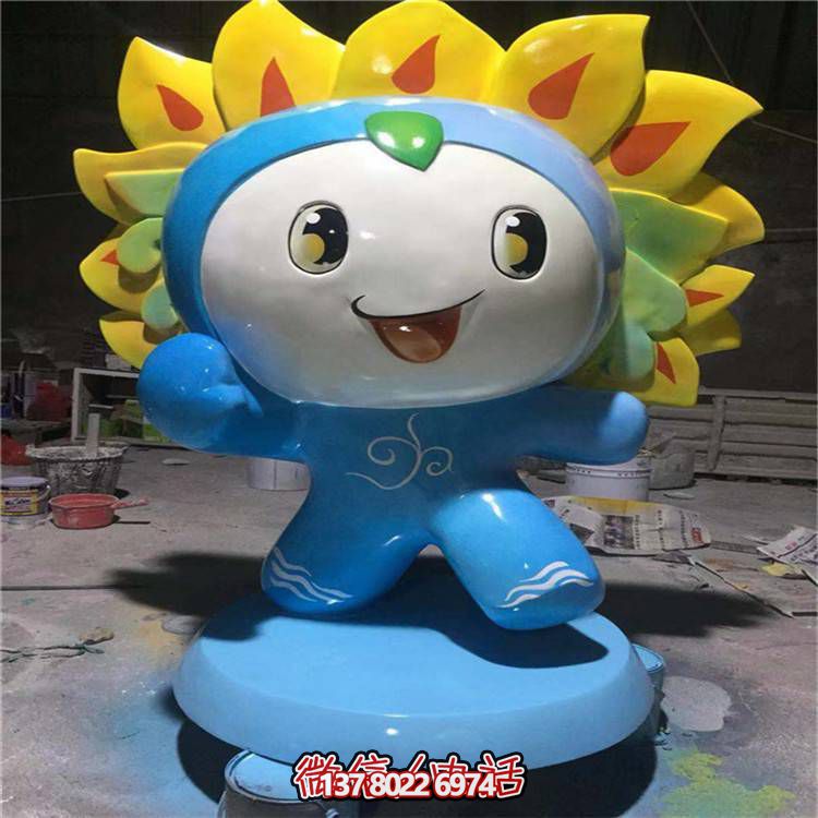 玻璃鋼卡通人物雕塑，點亮游樂場的歡樂