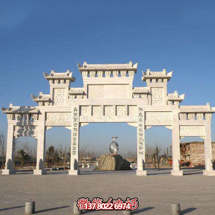 大型中式多門牌坊——締造景區(qū)景點(diǎn)精彩瞬間