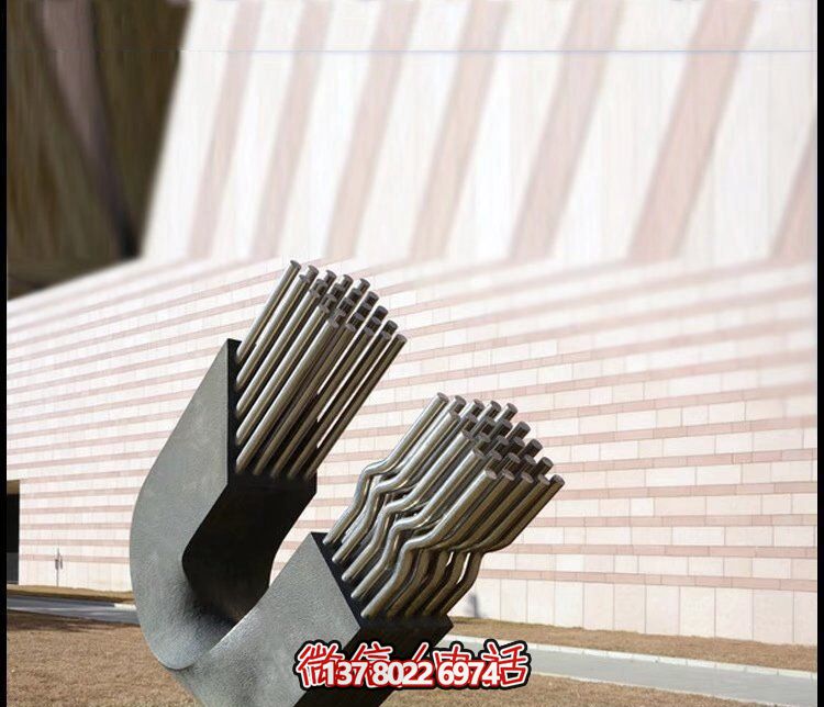 不銹鋼創(chuàng)意雕塑磁鐵裝飾廣場(chǎng)