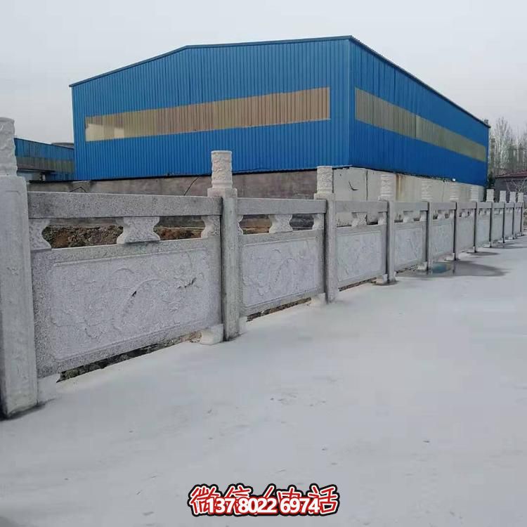 大理石護欄雕塑，為您的戶外河道增添美觀