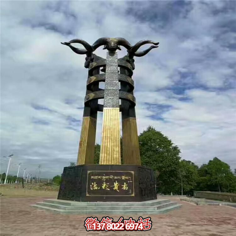 不銹鋼大型戶(hù)外景觀雕塑擺件