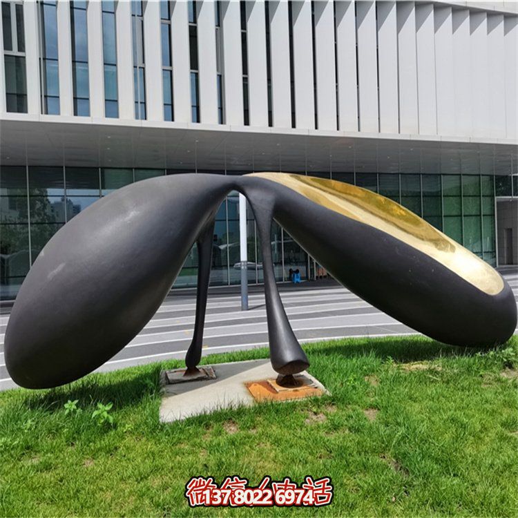 抽象不銹鋼景觀擺件，為你的廣場和公司添上創(chuàng)意色彩