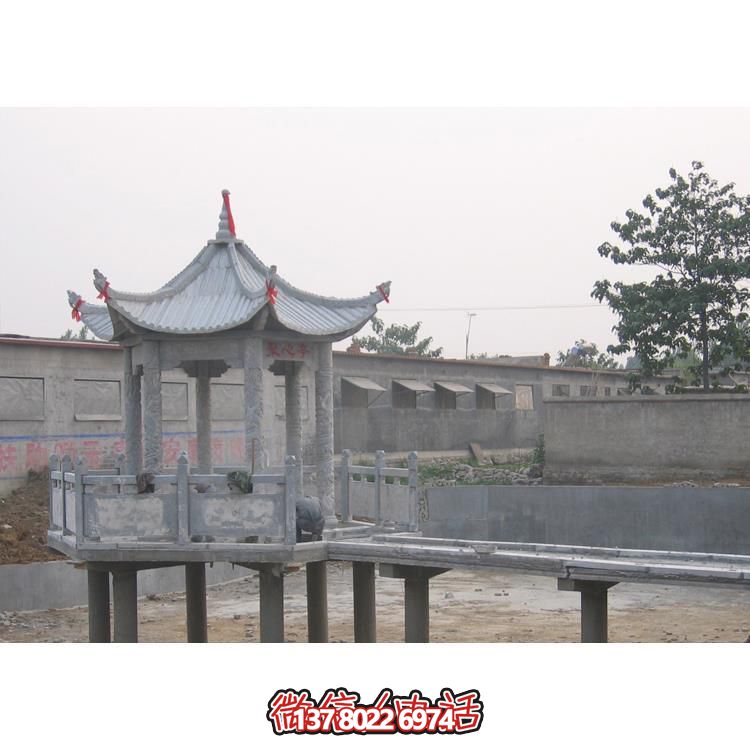 大理石景觀雕塑涼亭，滿足室外休閑需求