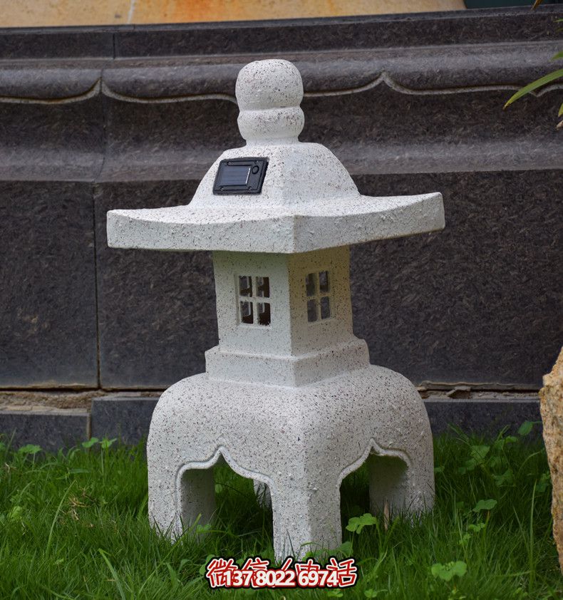 太陽(yáng)能石燈,復(fù)古中式裝飾戶外景觀燈 太陽(yáng)能石燈,復(fù)古中式裝飾戶外景觀燈