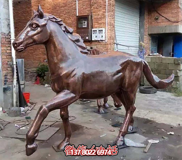 玻璃鋼動物雕塑景觀擺放，美化城市廣場