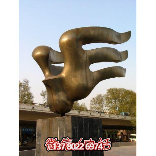 大型不銹鋼景觀雕塑，創(chuàng)意點(diǎn)亮戶(hù)外廣場(chǎng)、園林和景區(qū)
