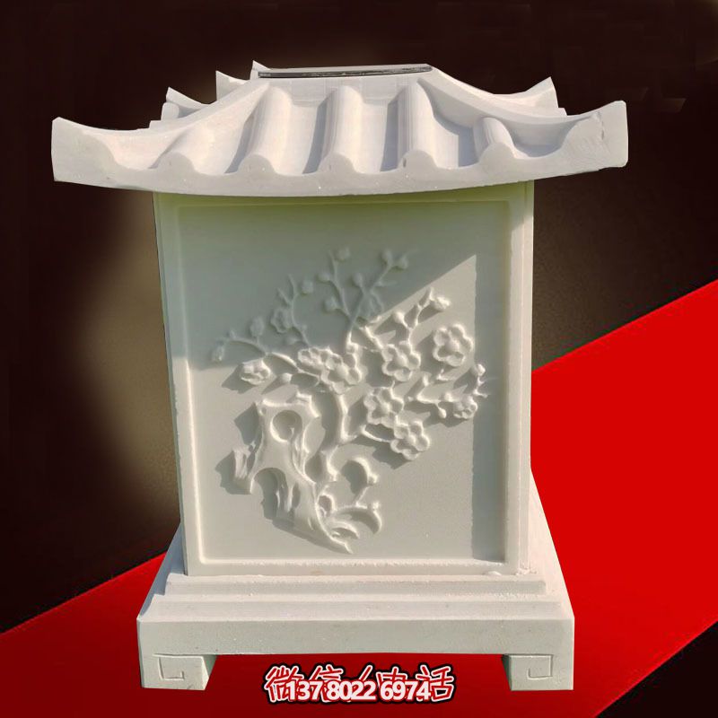 漢白玉石燈籠庭院戶(hù)外花園草坪太陽(yáng)能石燈擺件 漢白玉石燈籠庭院戶(hù)外花園草坪太陽(yáng)能石燈擺件