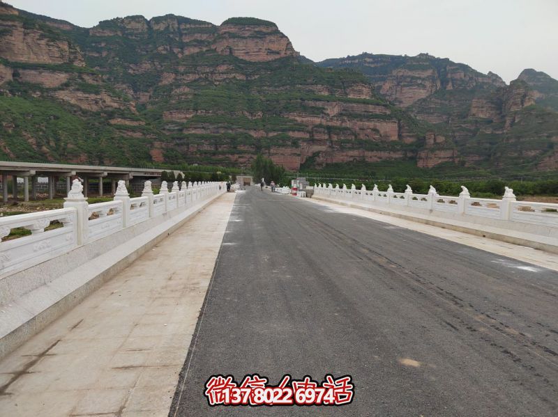 漢白玉石雕欄桿護欄